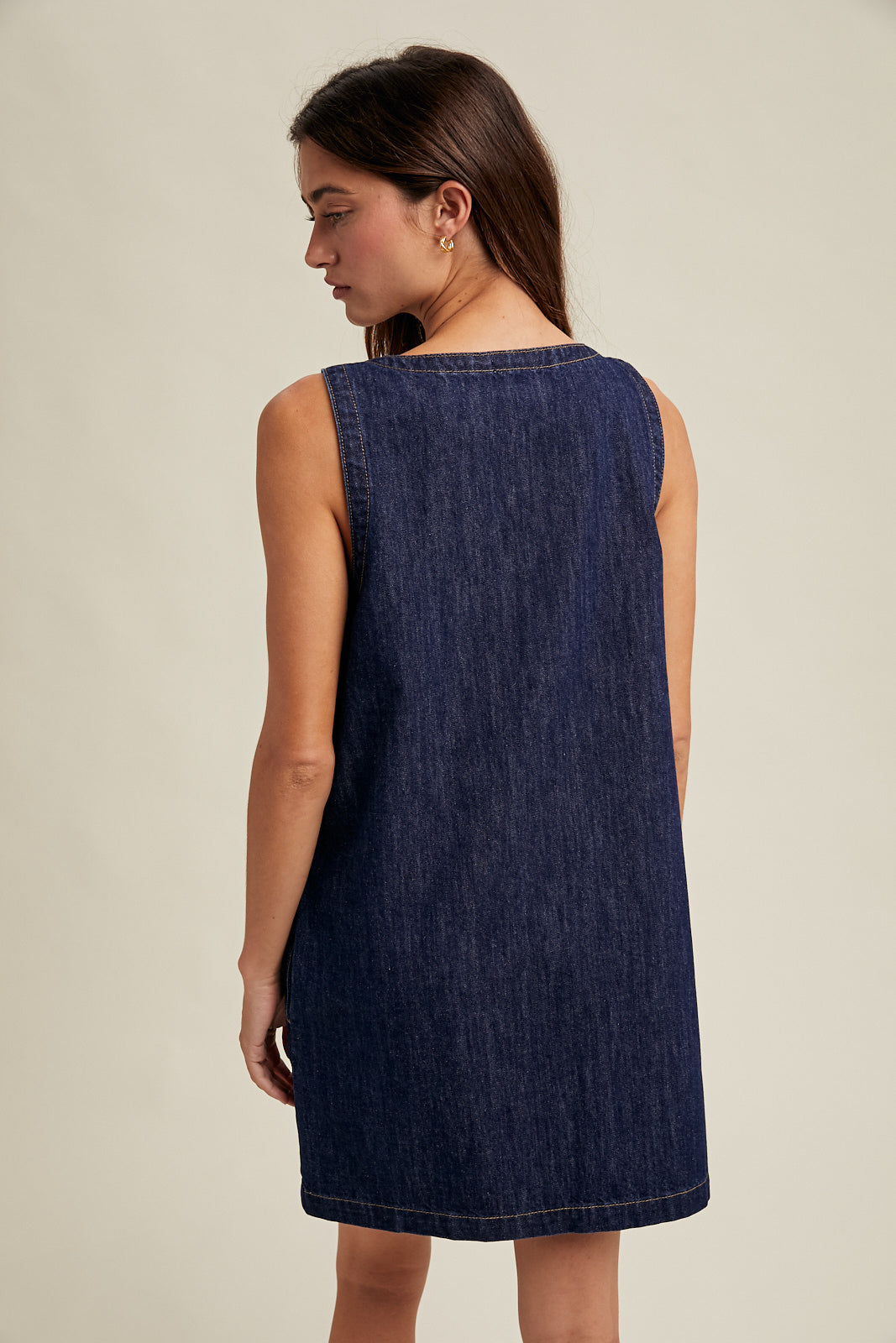 Mini Denim Dress