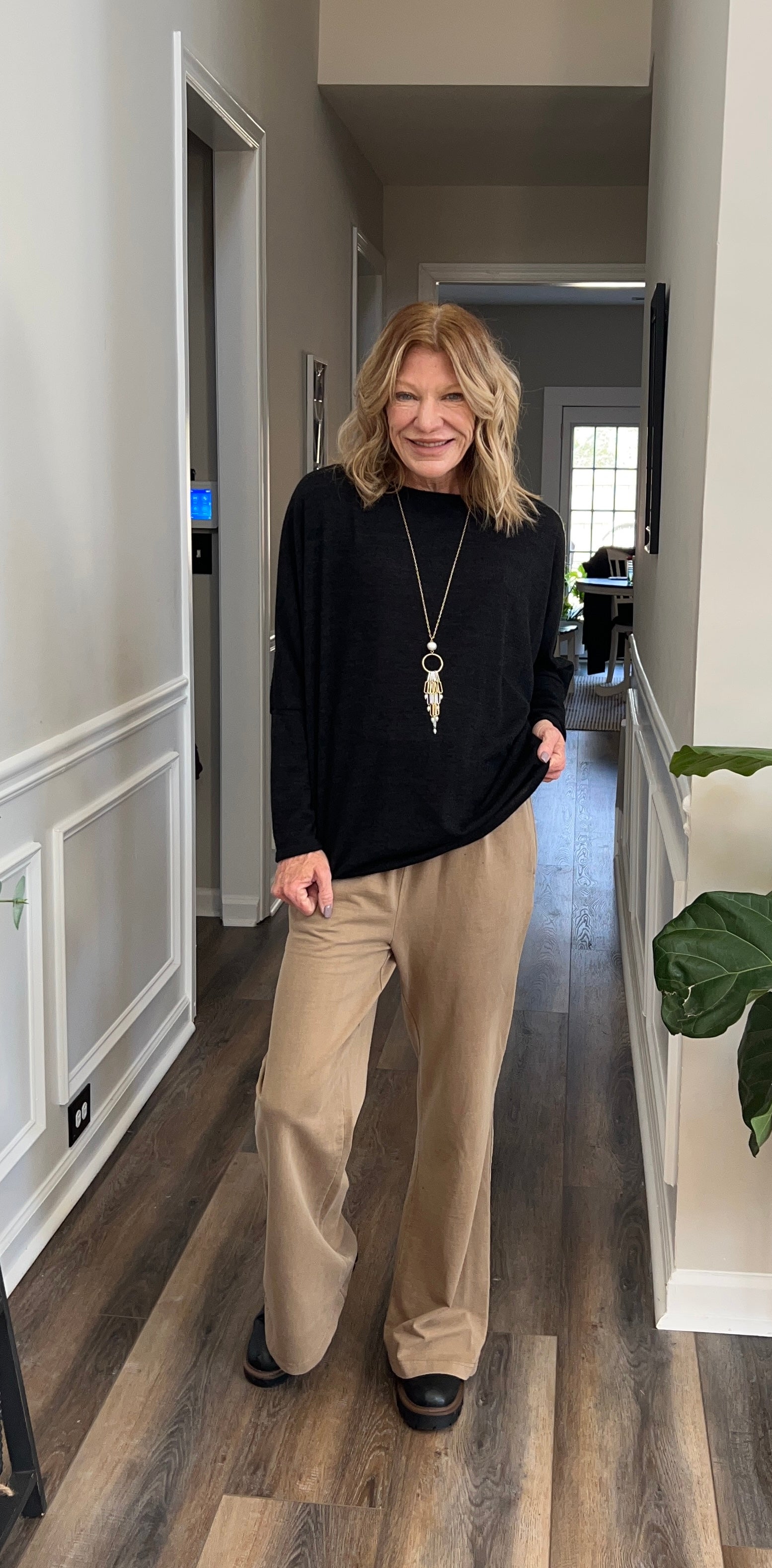 Dolman Top in Black
