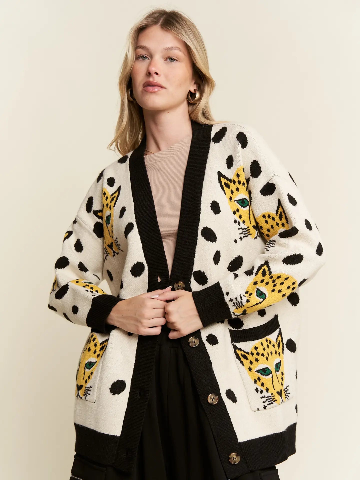 Cheetahlicious Cardigan
