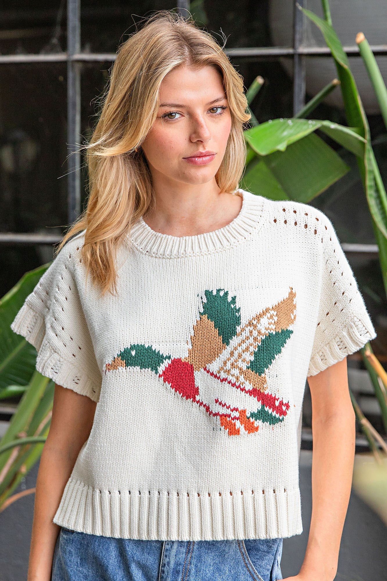 Flying Duck Boxy Sweater