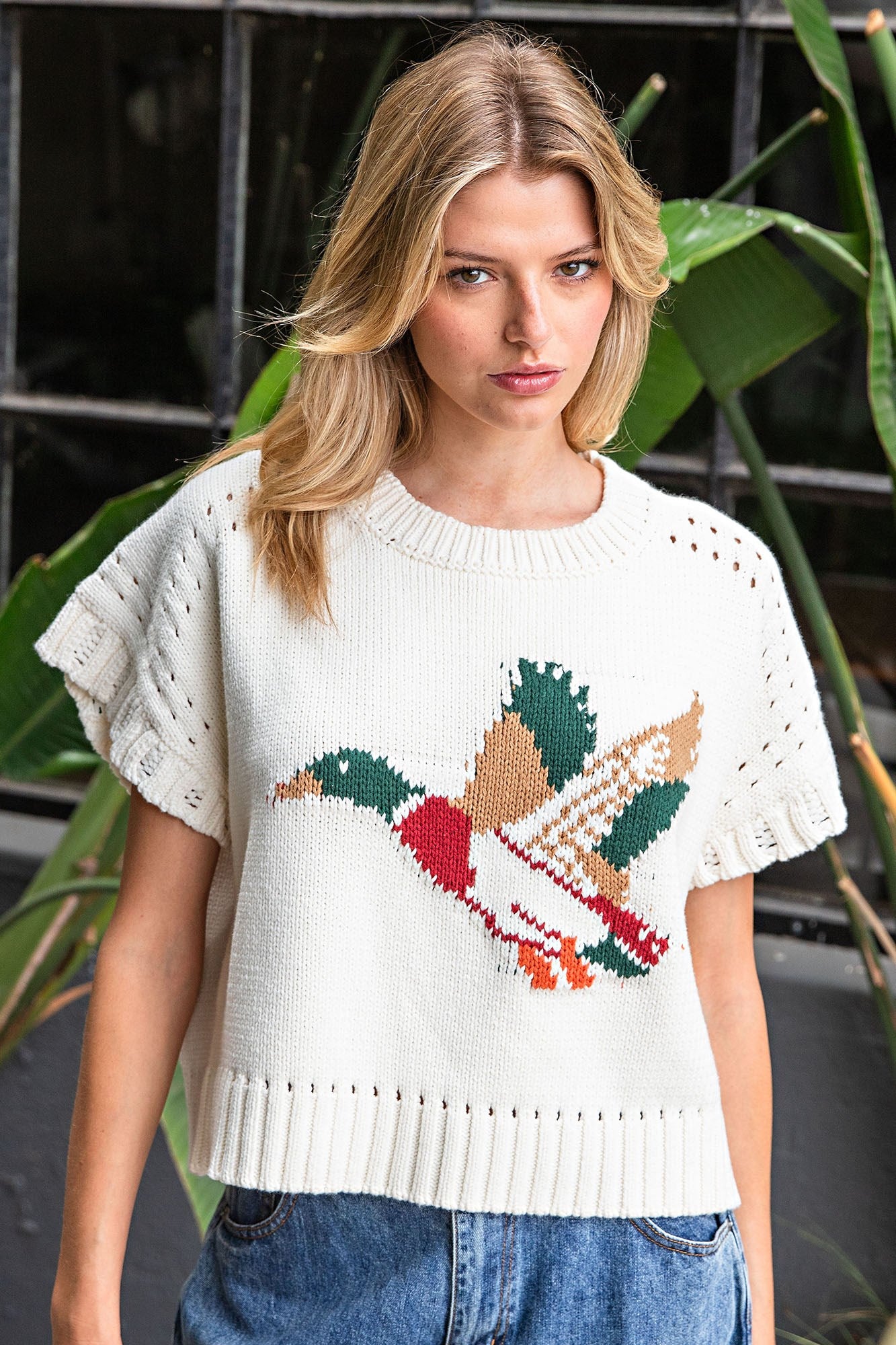 Flying Duck Boxy Sweater