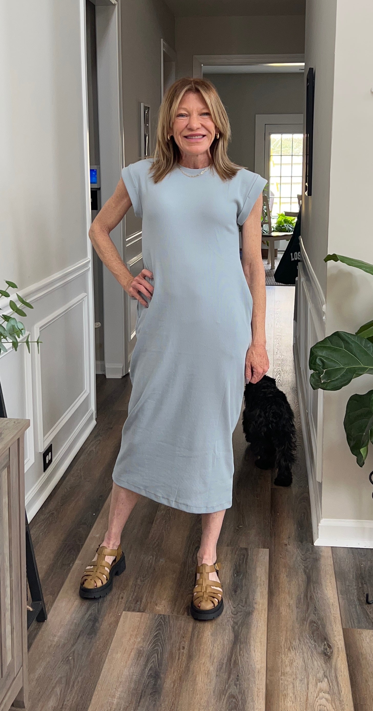 Baby Ribbed Maxi Dress