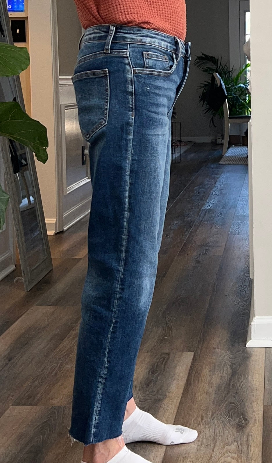 Vervet MId Rise Clean Cut Jeans