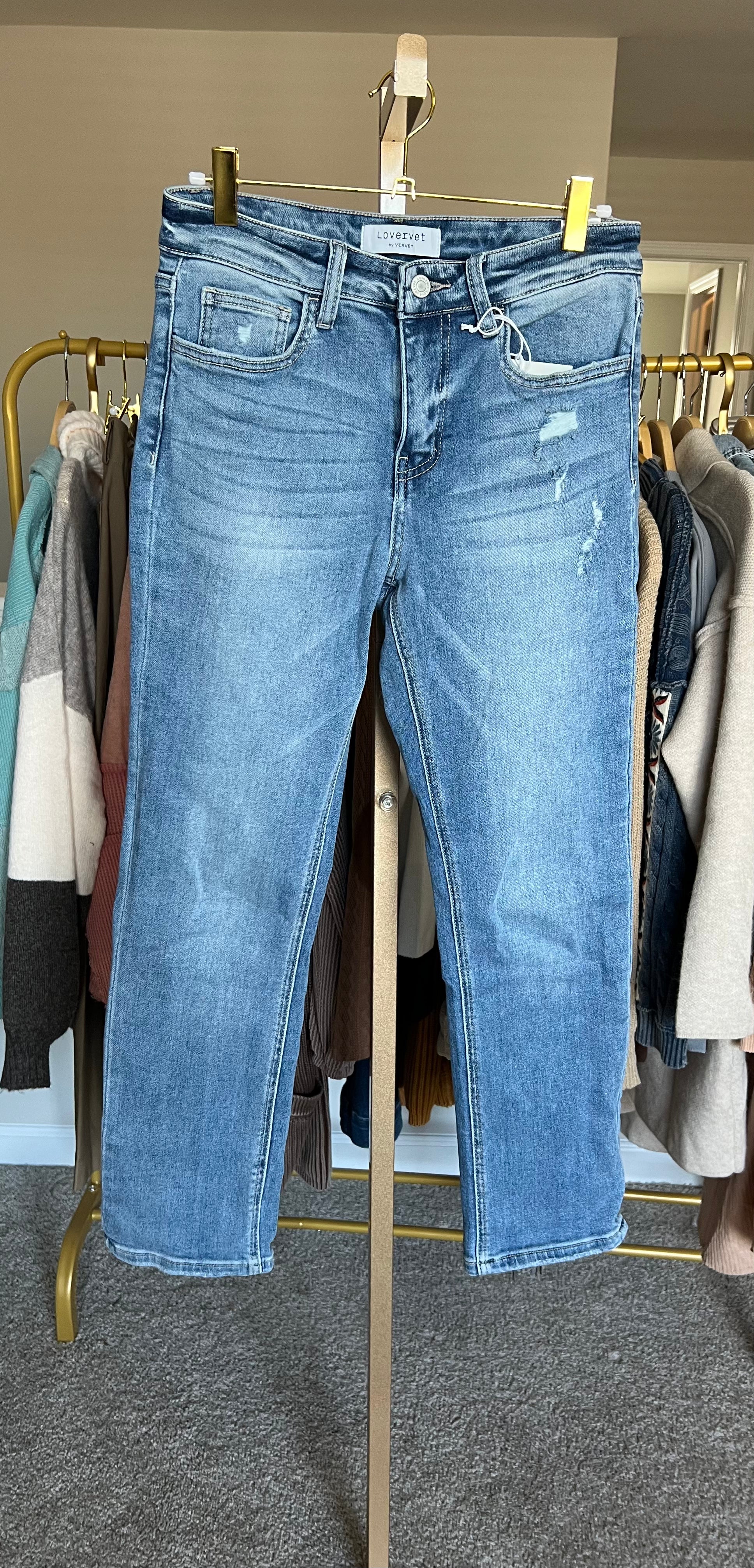 Vervet High Rise Straight Leg