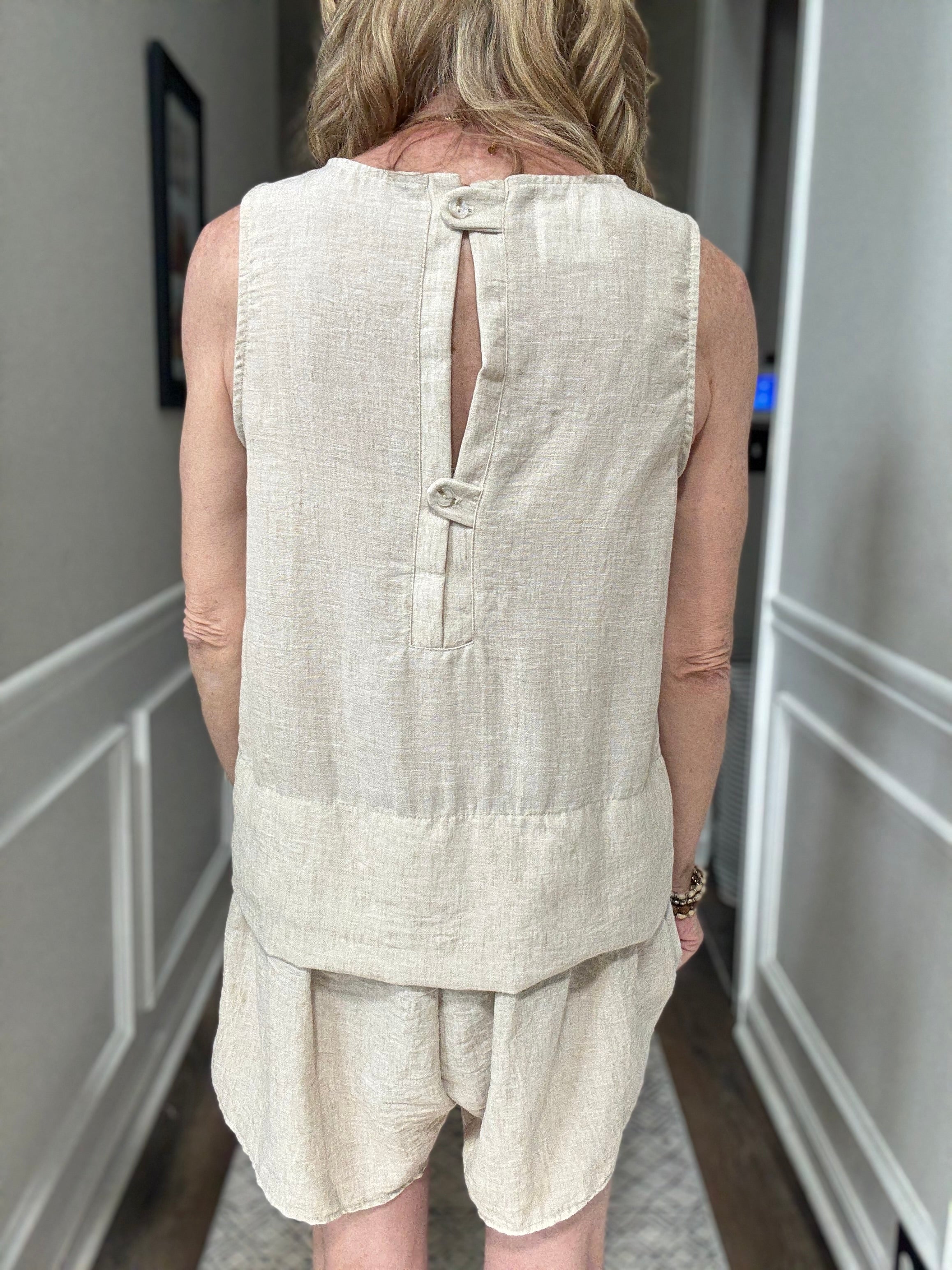 Woven Layered Romper