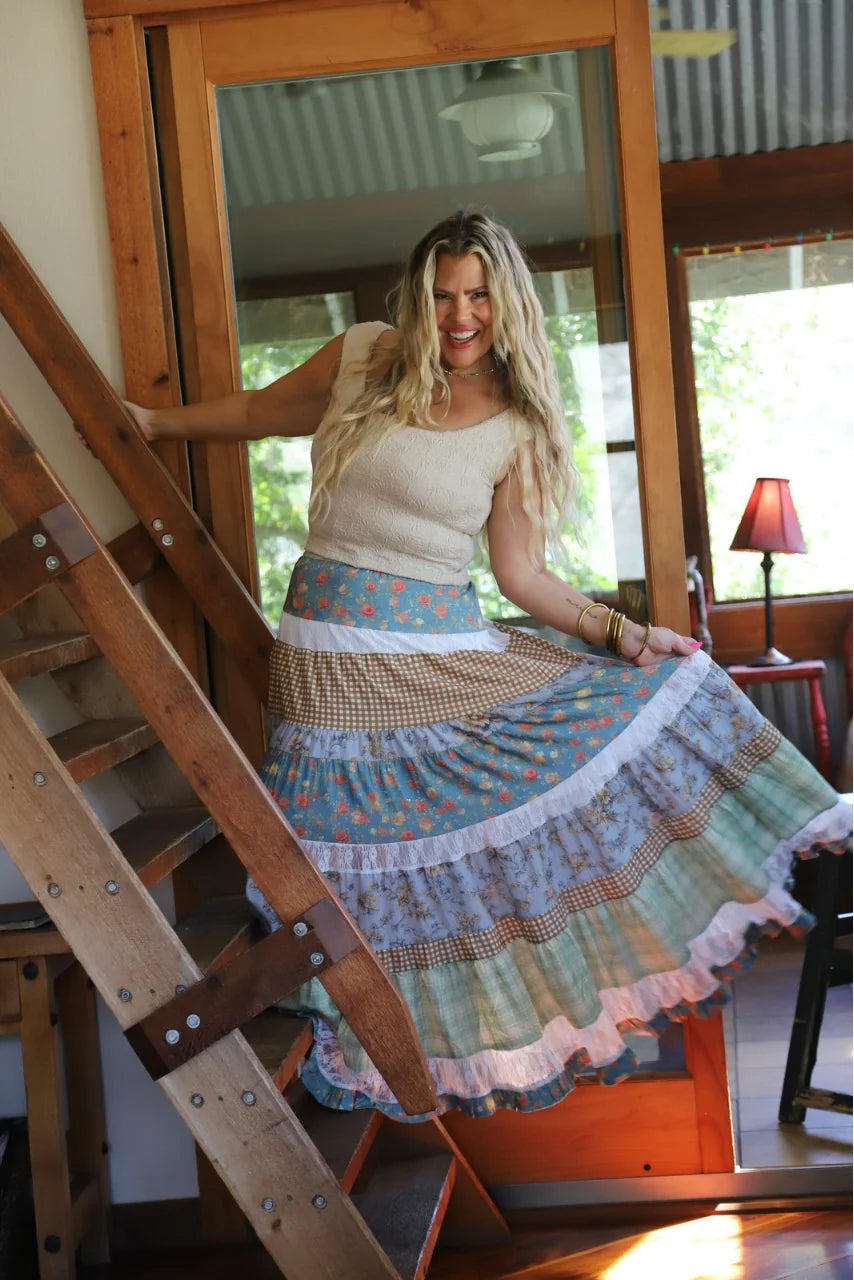 Country Summer Maxi Skirt 40% off