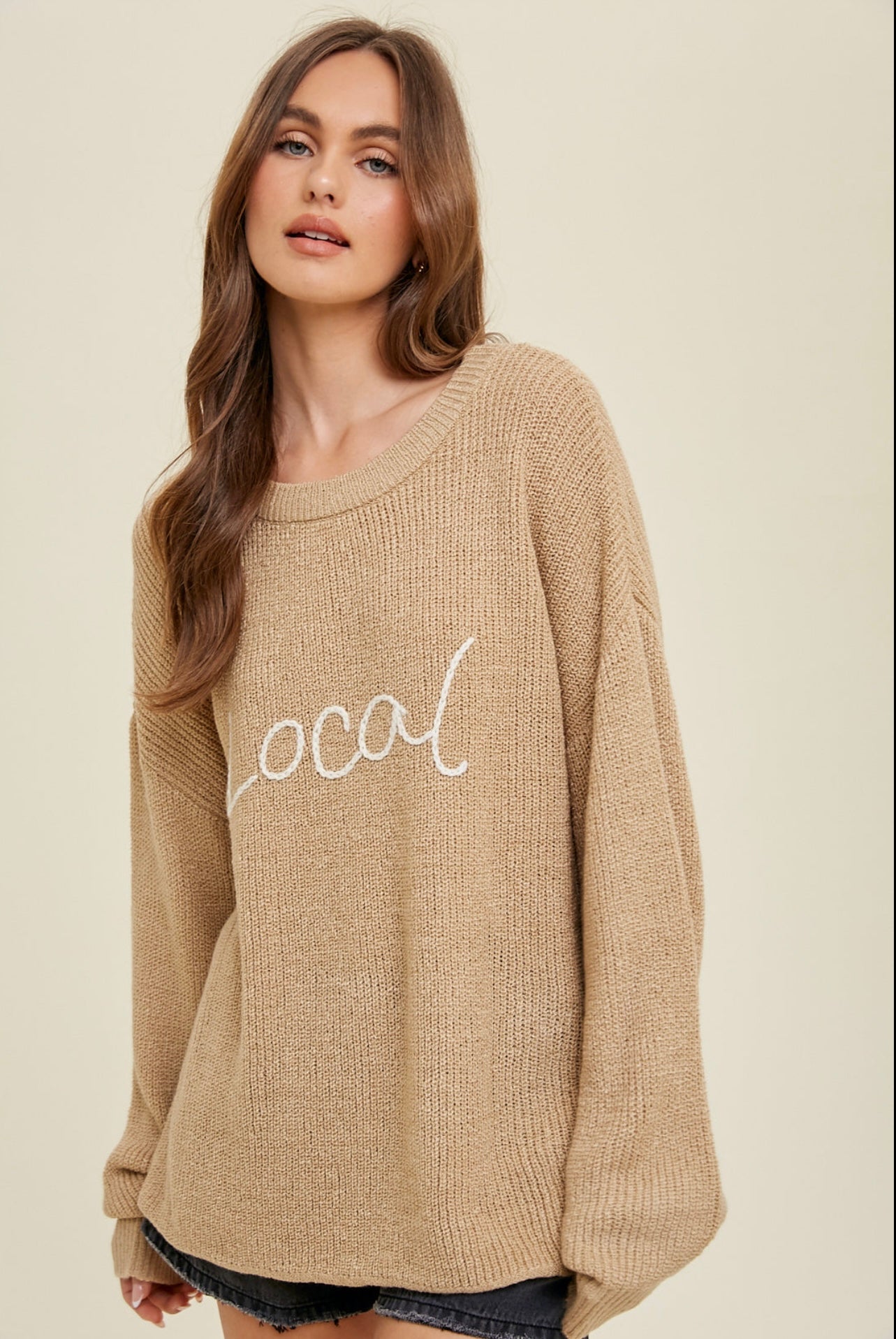 Mocha Colorblock Tiered Dress