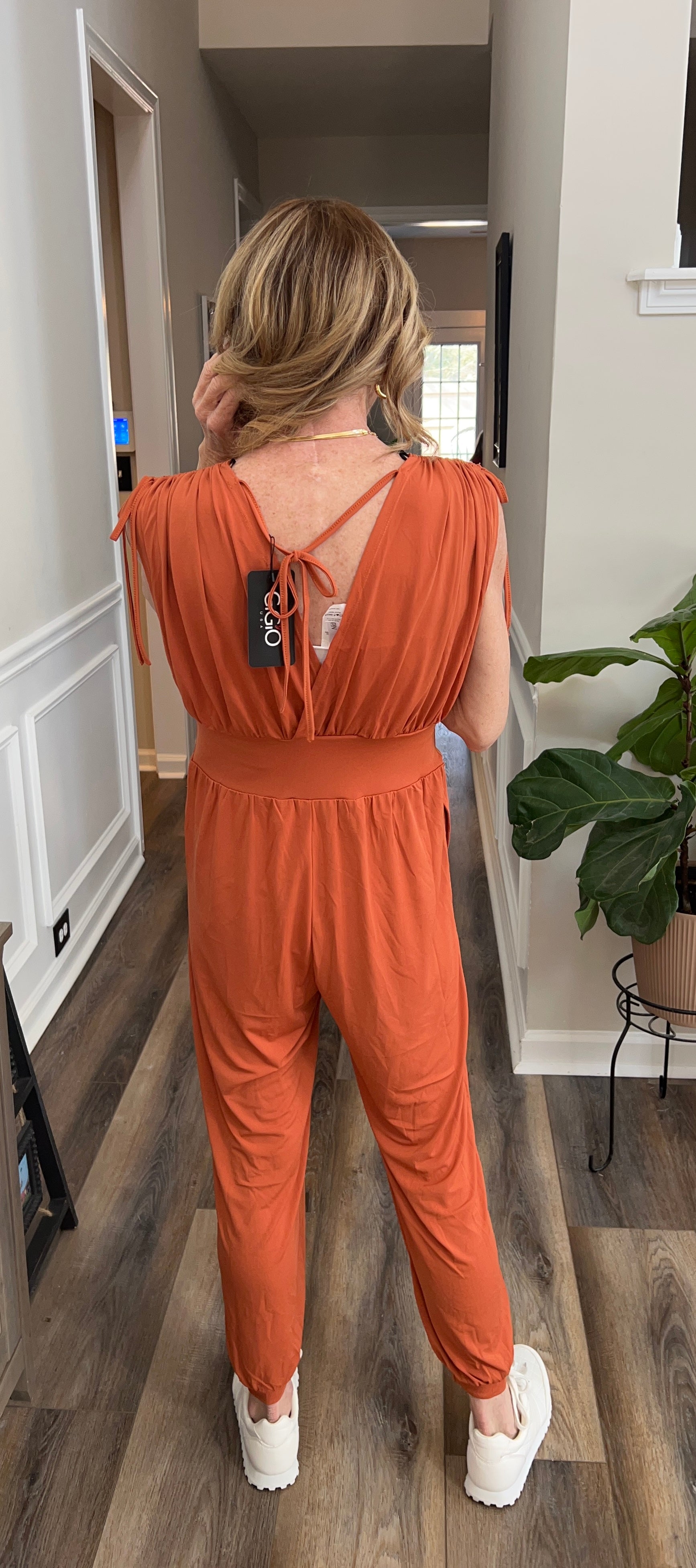 Jogger Jumpsuit in Clay