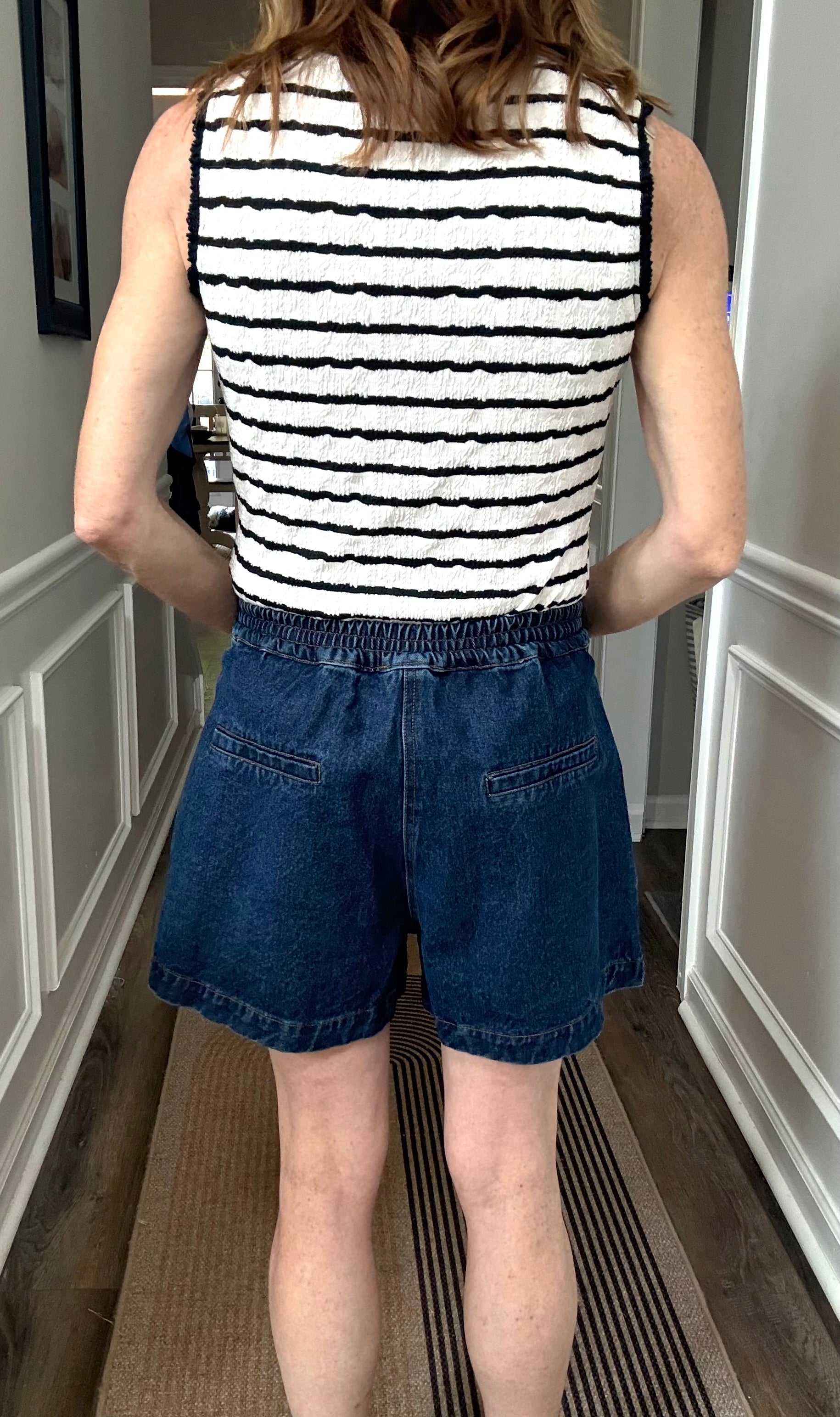Denim Skort