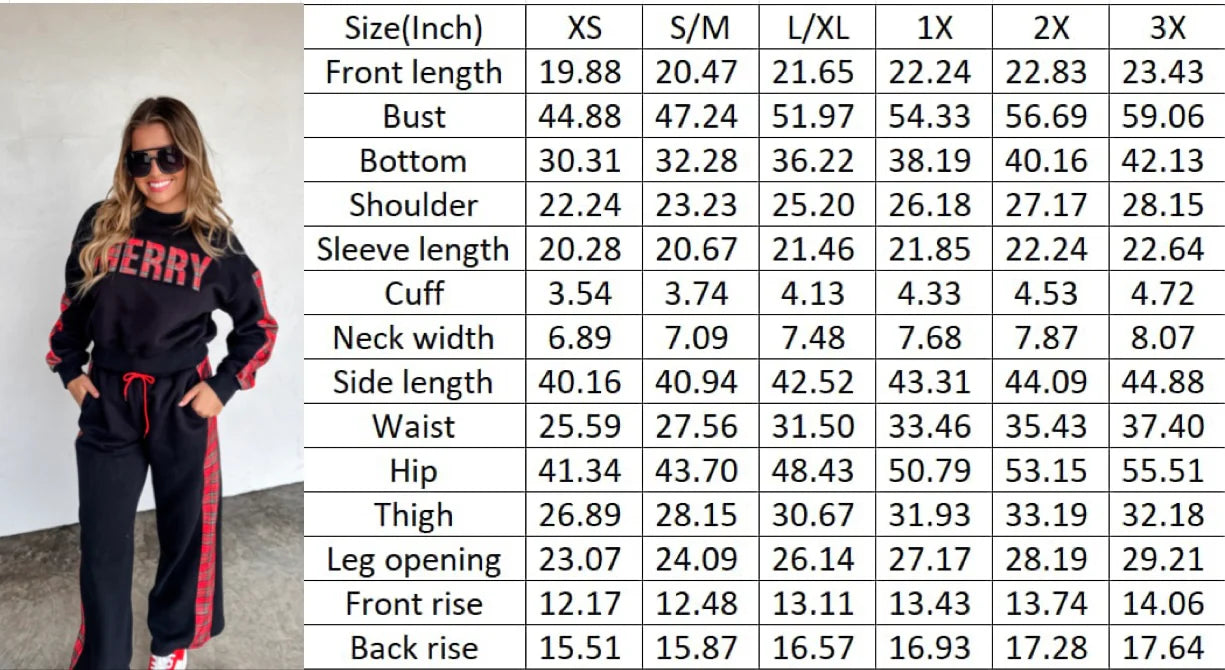 Merry Plaid Fleece Set