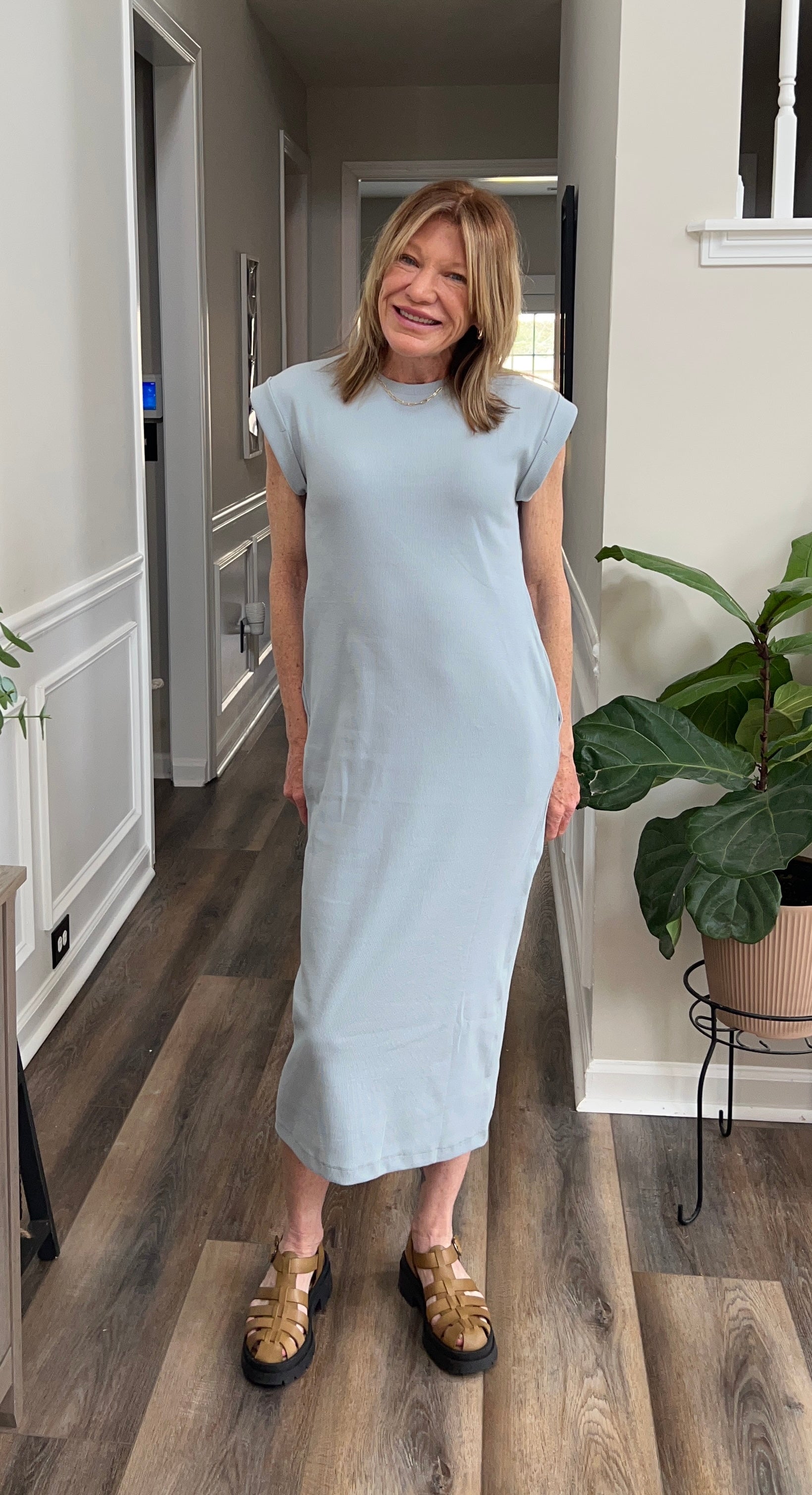 Baby Ribbed Maxi Dress