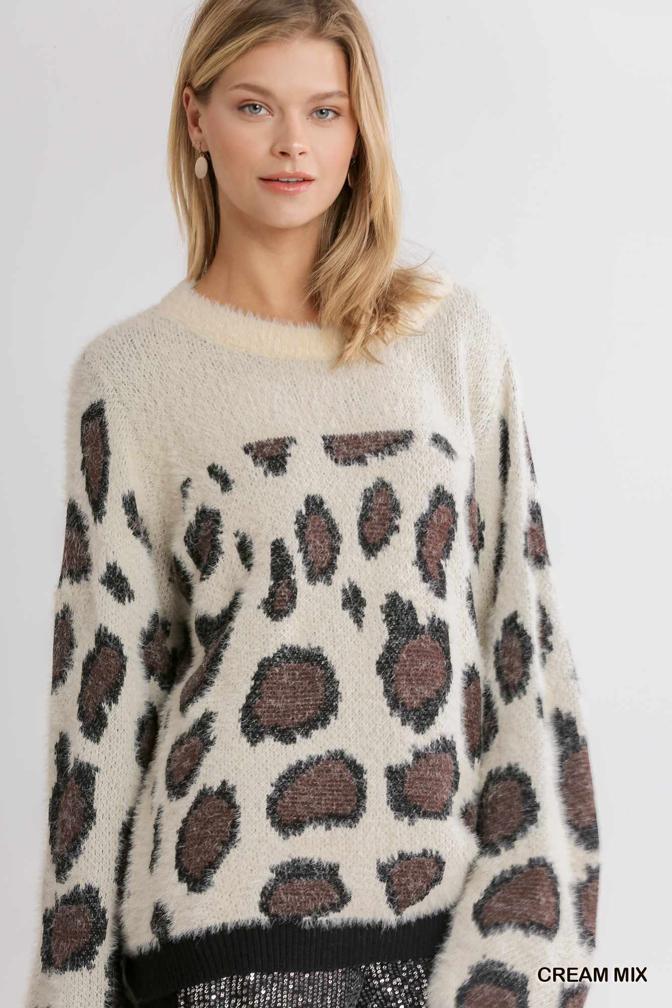 Leopard Print Sweater