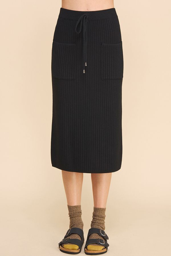 Midi Knit Skirt