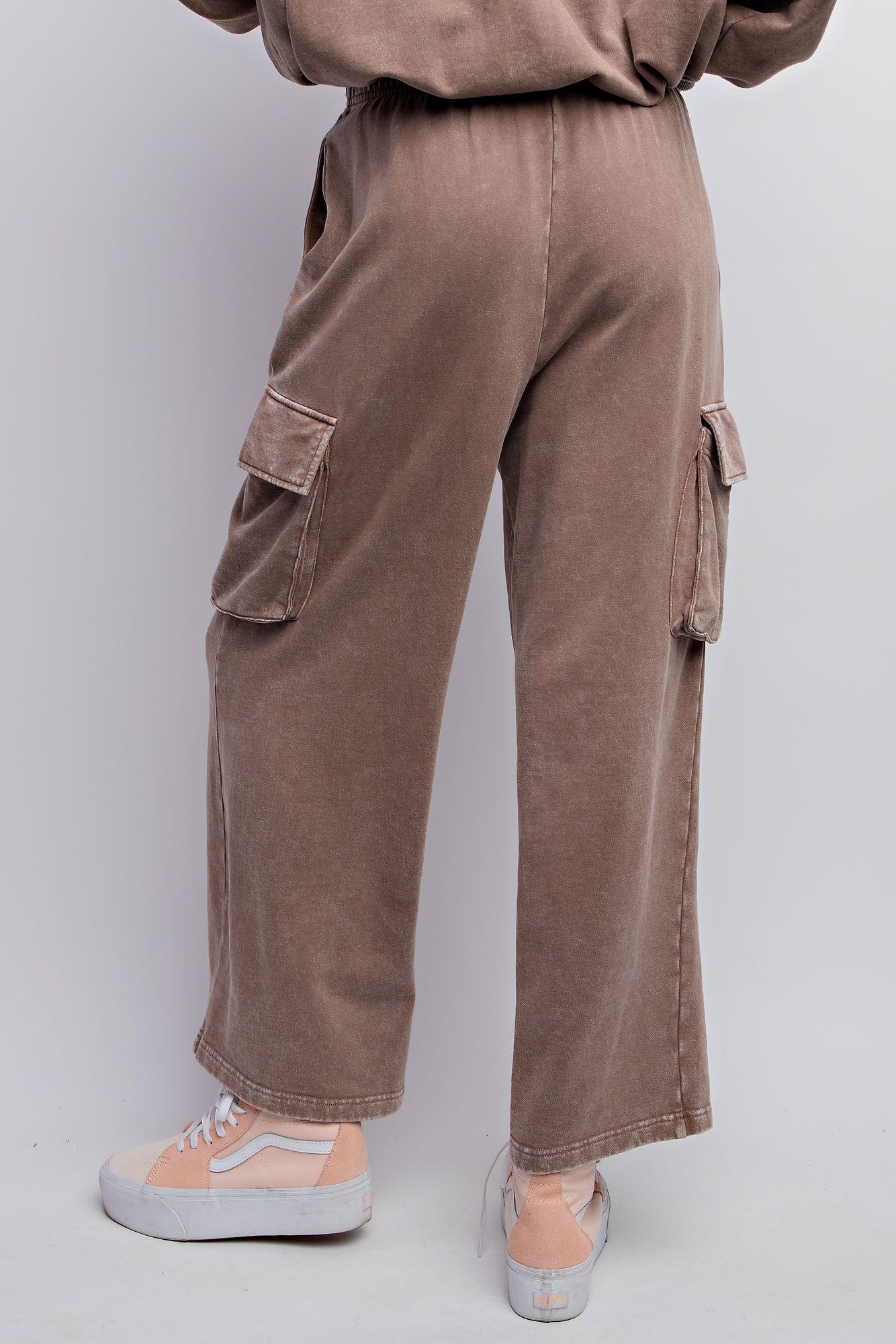 Cargo Terry Wash Pants