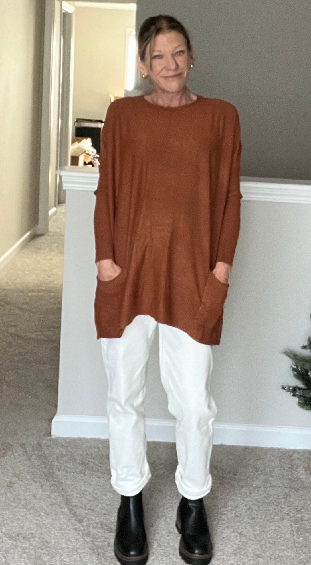Oversized Pocket Sweater