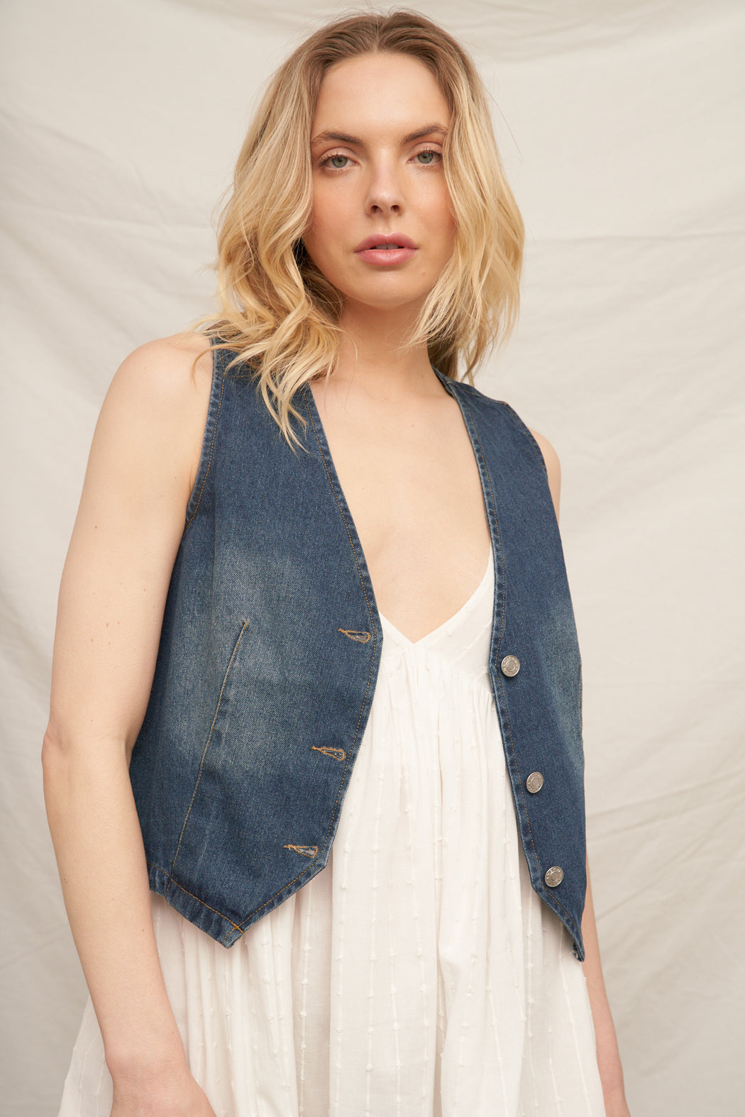 Denim Vest