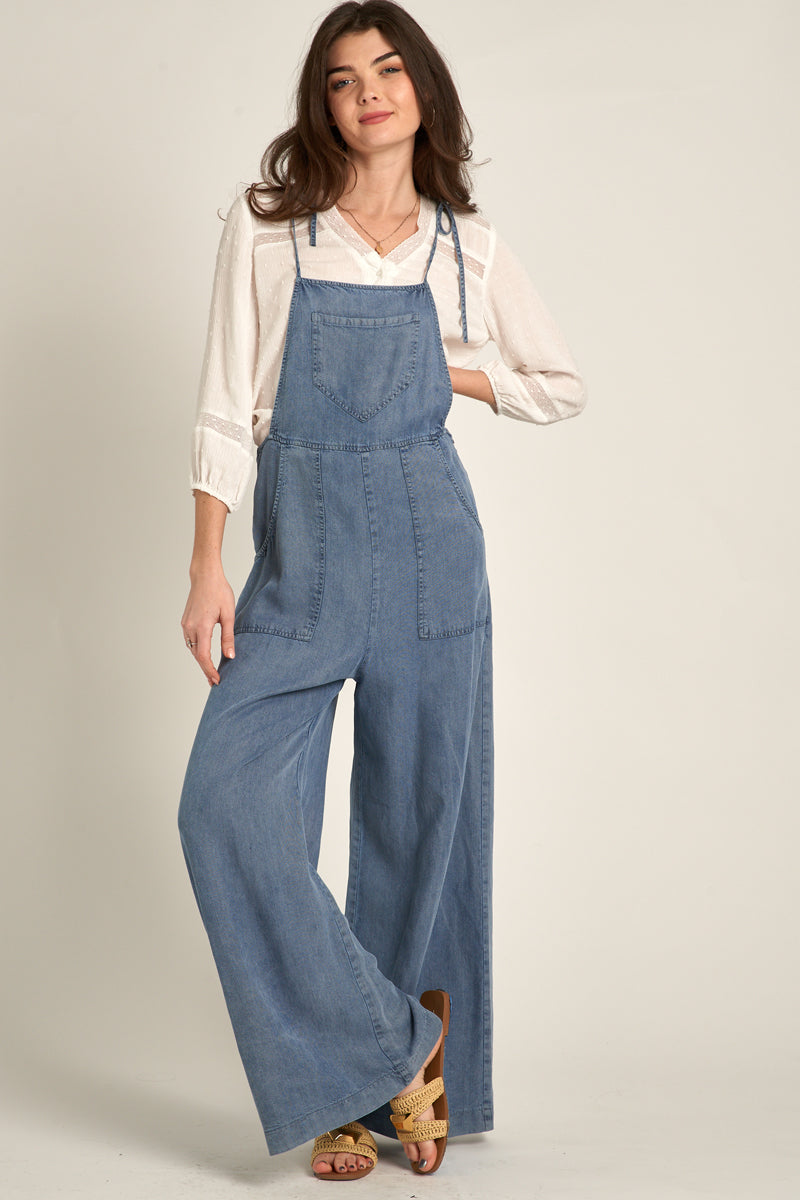 Tie Shoulder Jumpsuit