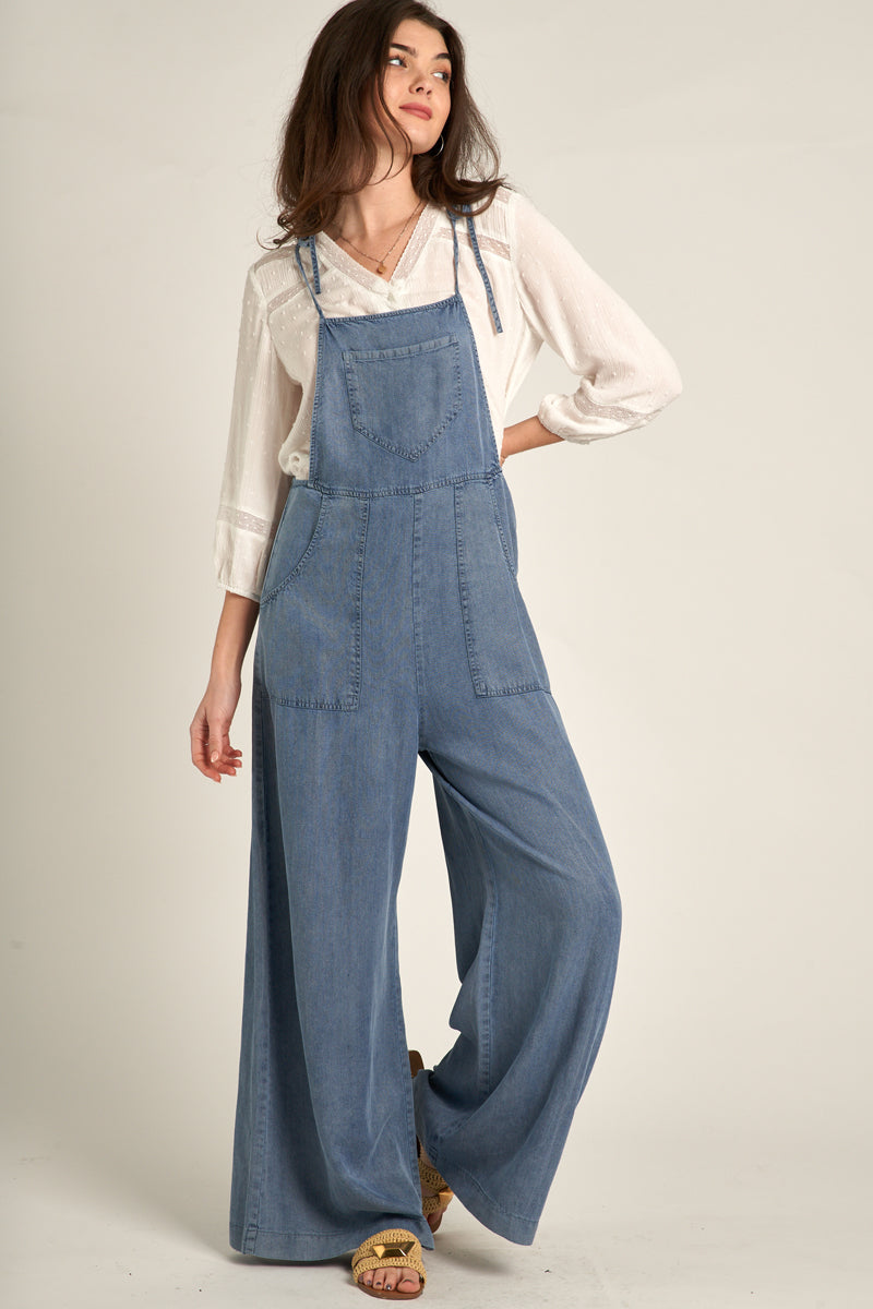 Tie Shoulder Jumpsuit