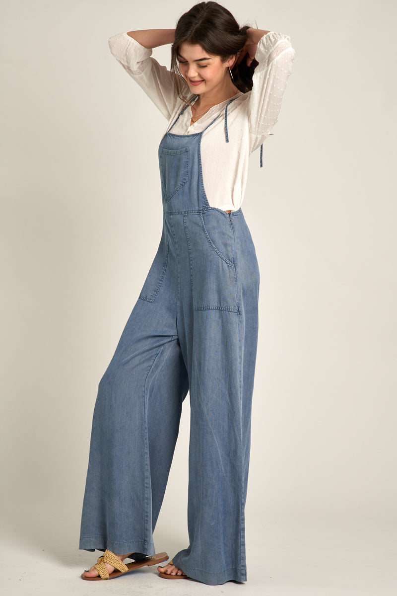 Tie Shoulder Jumpsuit
