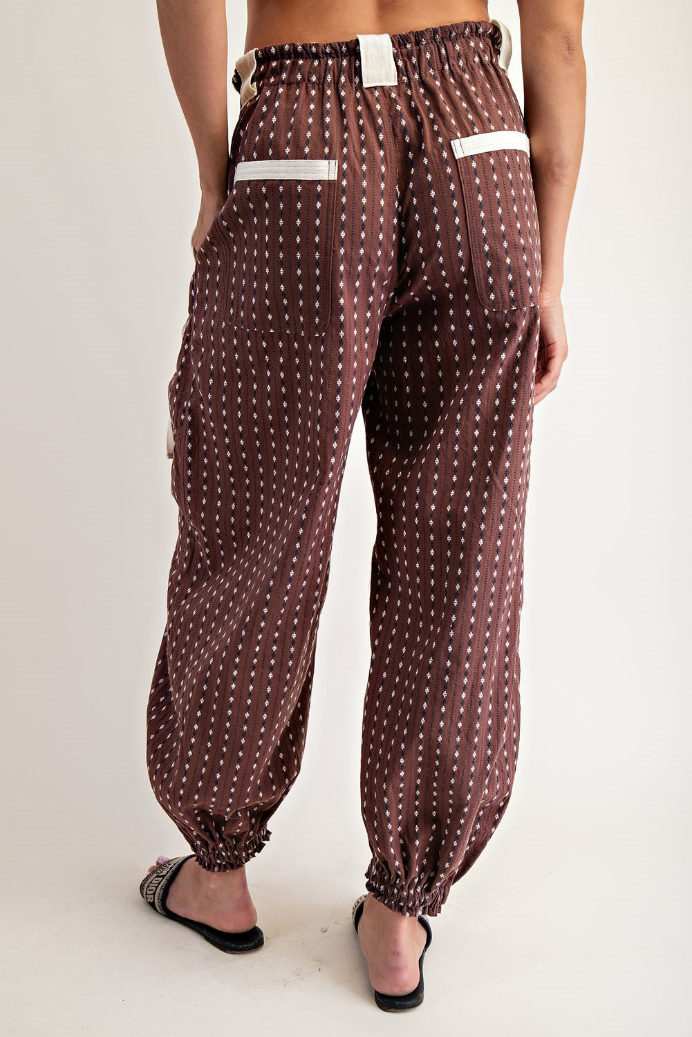 Soft Wash Joggers in Brownie