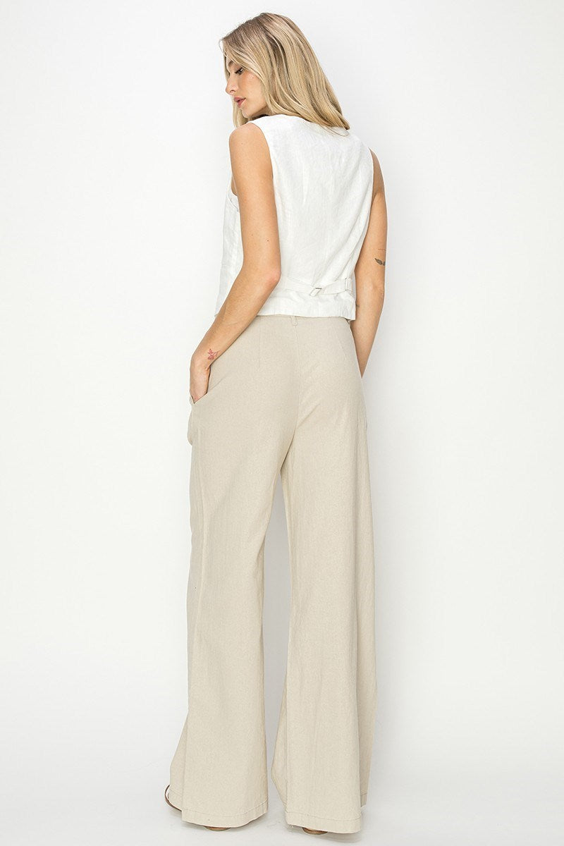 Linen Vest