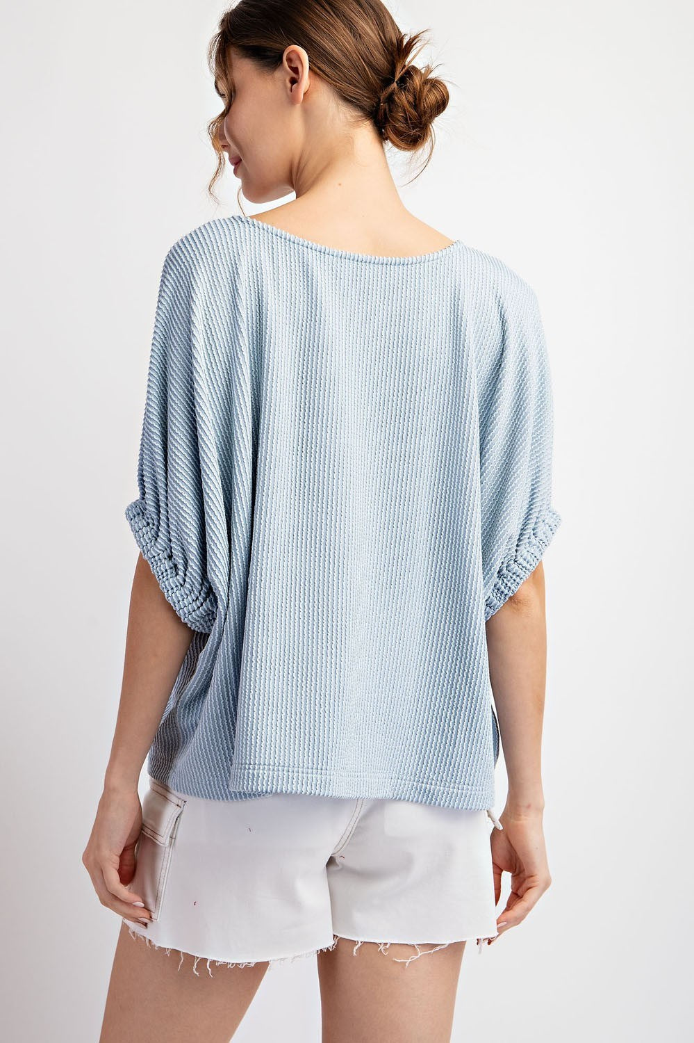 Dolman Top in Periwinkle