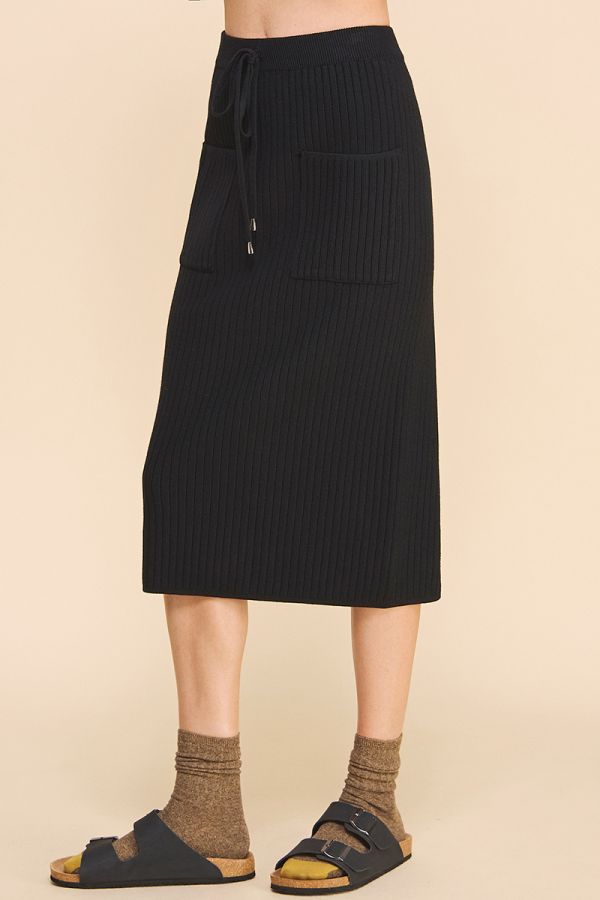 Midi Knit Skirt