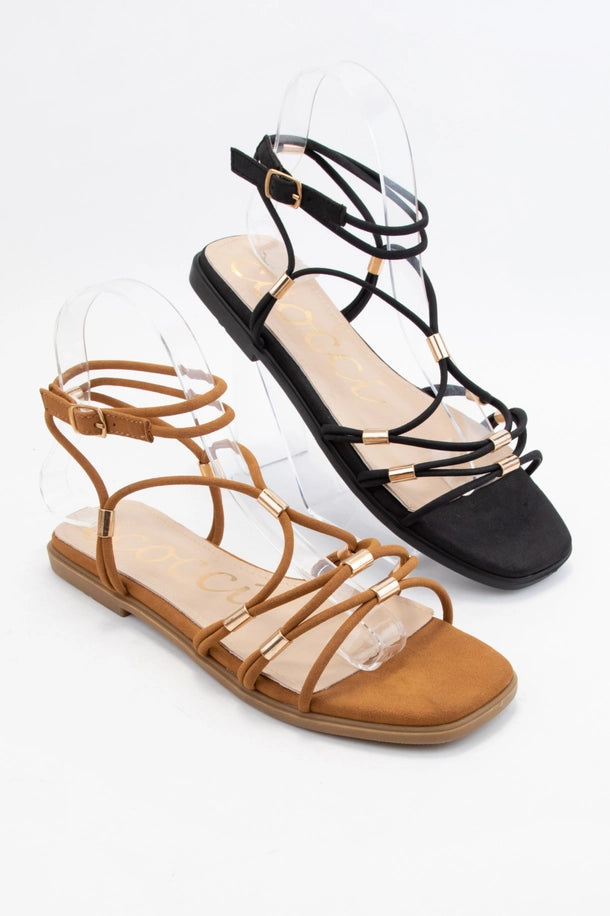 Shay Sandal in Black