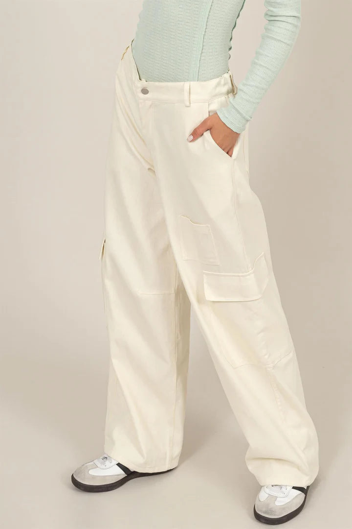 Cargo Style Pants in Two Colors