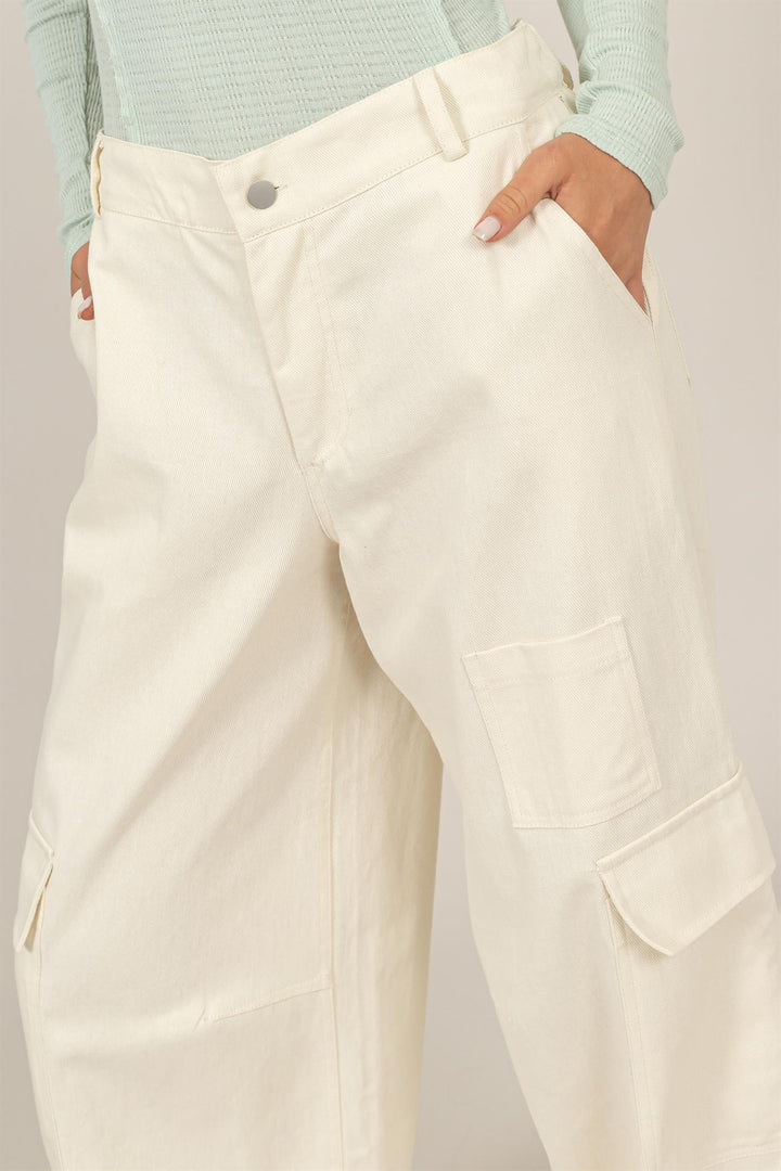 Cargo Style Pants in Two Colors