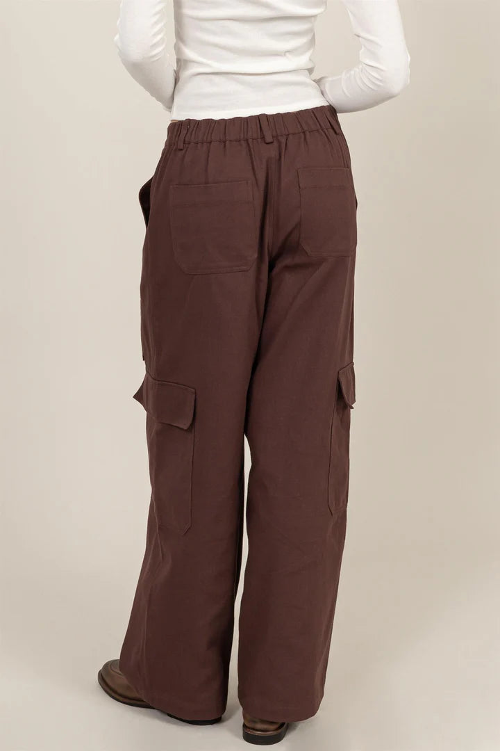 Cargo Style Pants in Two Colors