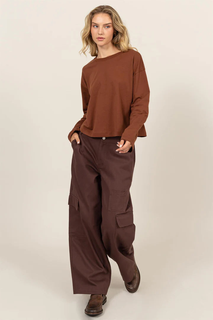 Cargo Style Pants in Two Colors