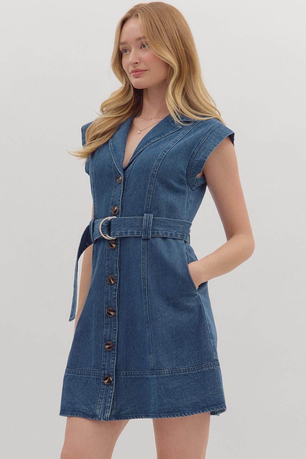 Denim Mini Dress