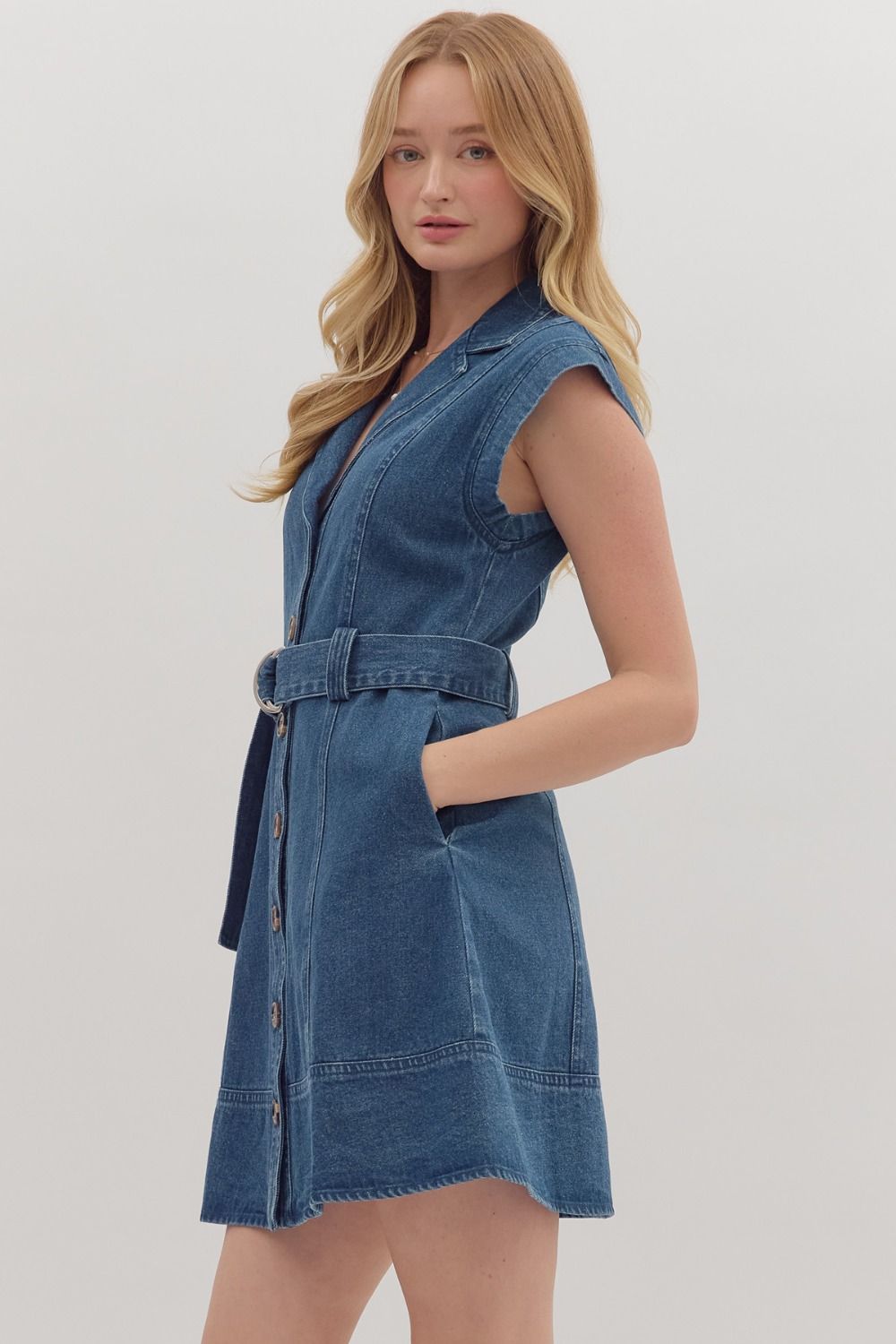Denim Mini Dress