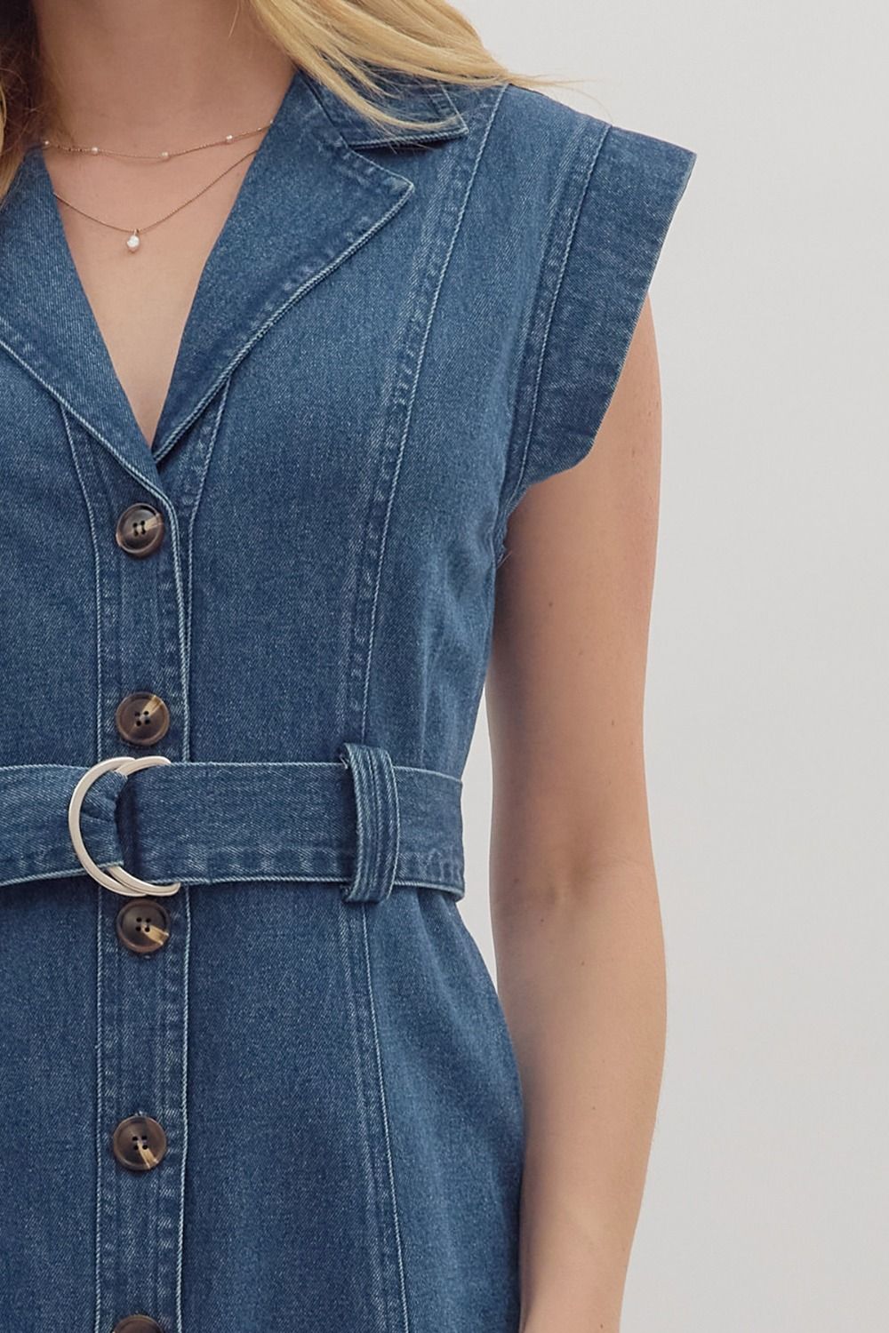 Denim Mini Dress