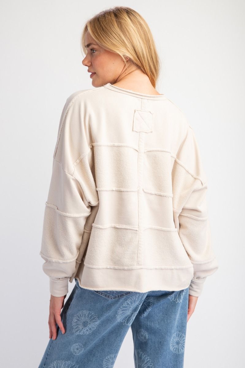 Knit Mineral Washed Top