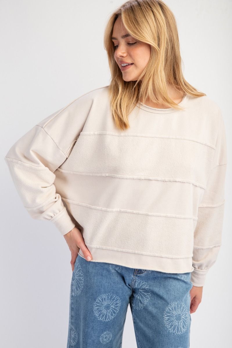 Knit Mineral Washed Top