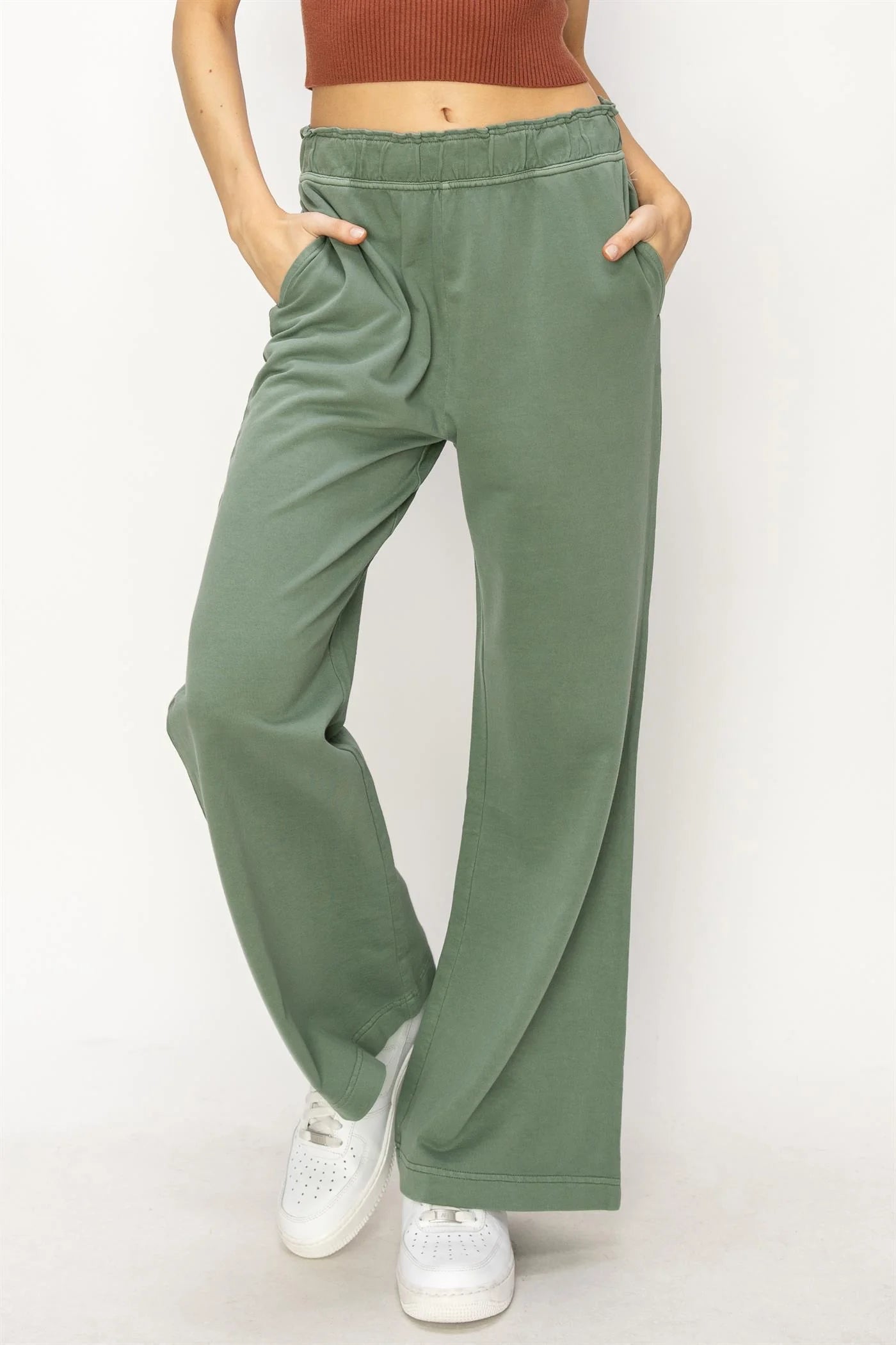 High Rise Flare Pants