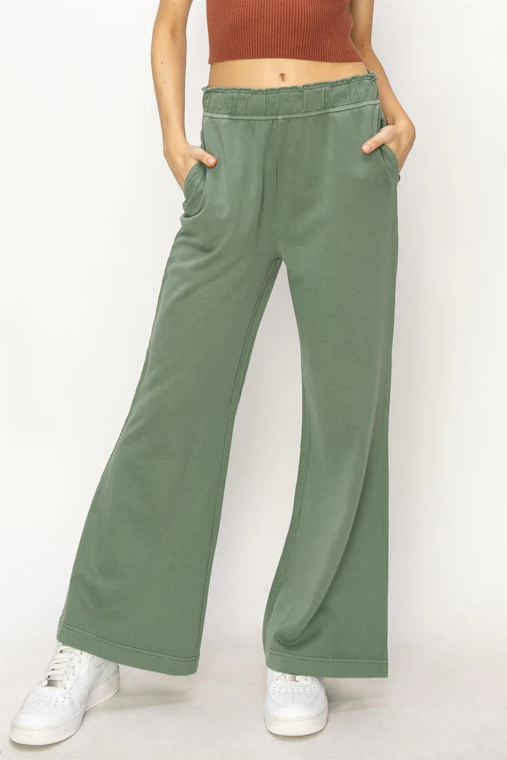 High Rise Flare Pants