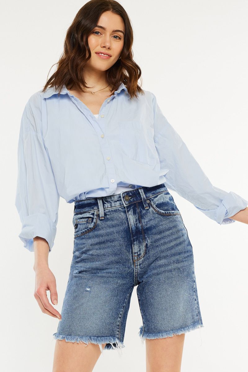 Kancan Brand Ultra High Rise Bermuda