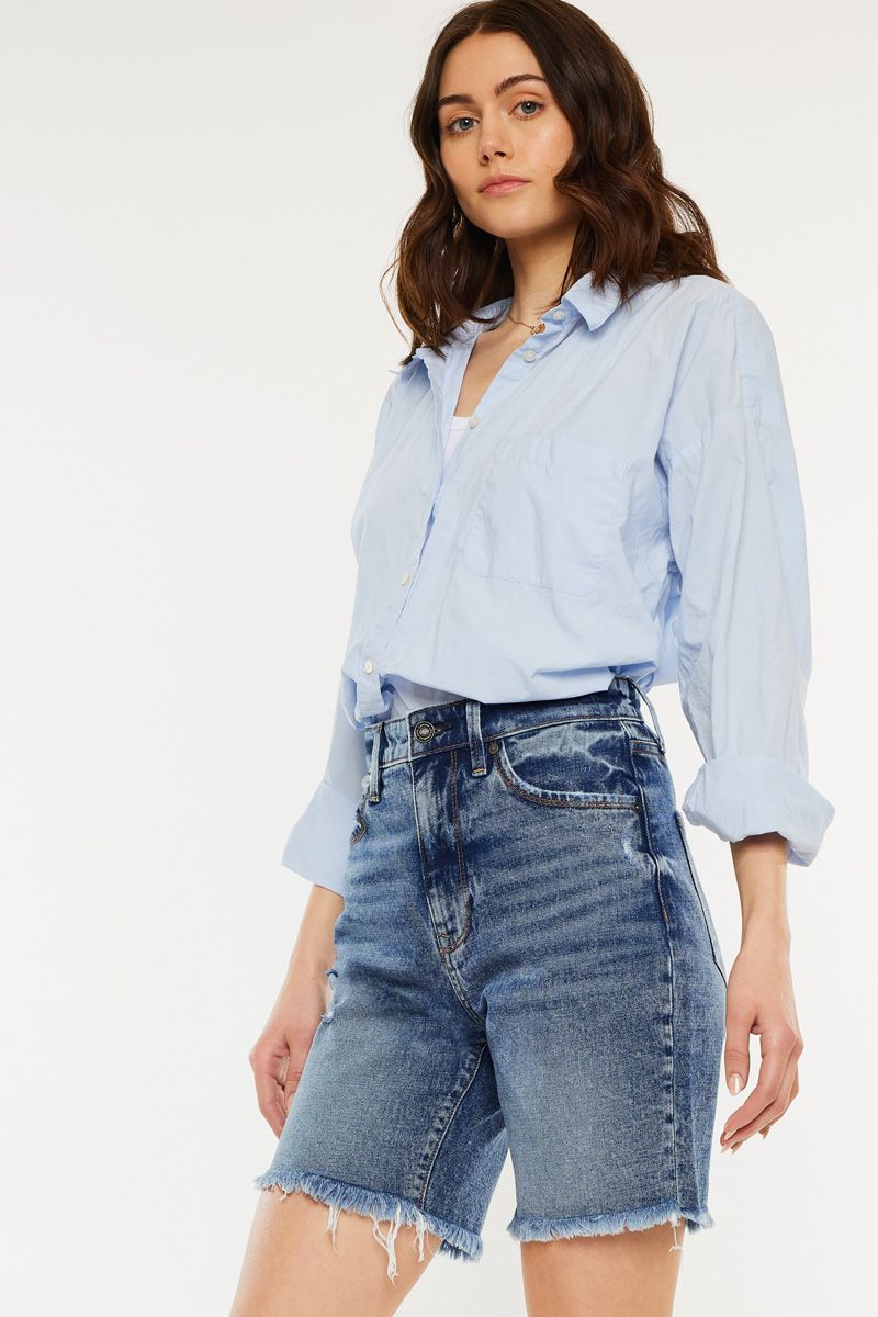 Kancan Brand Ultra High Rise Bermuda