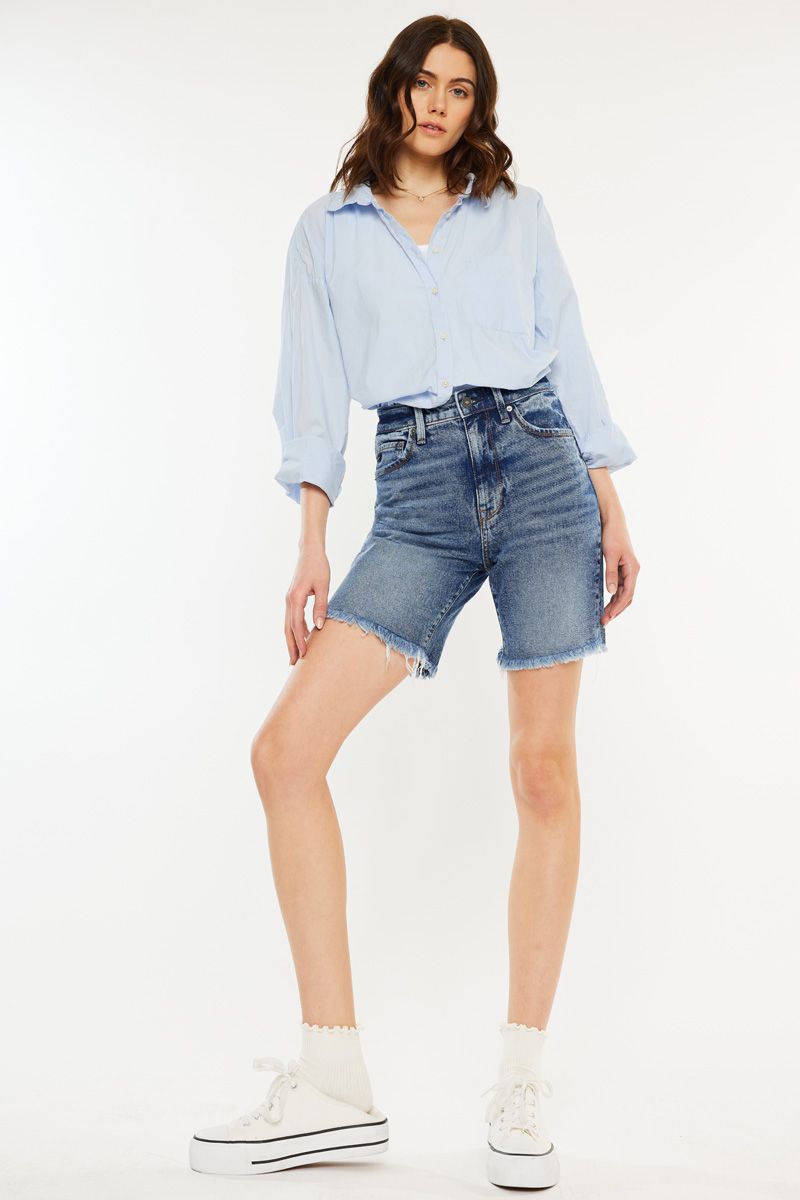 Kancan Brand Ultra High Rise Bermuda