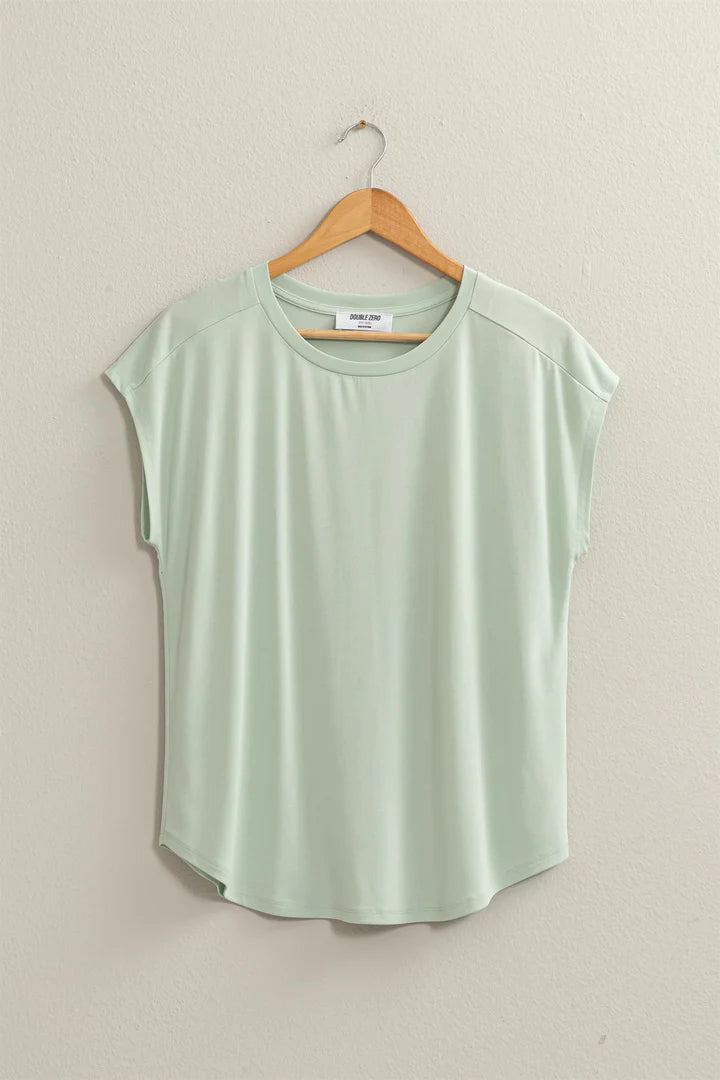 Oversized Soft Top in Mint