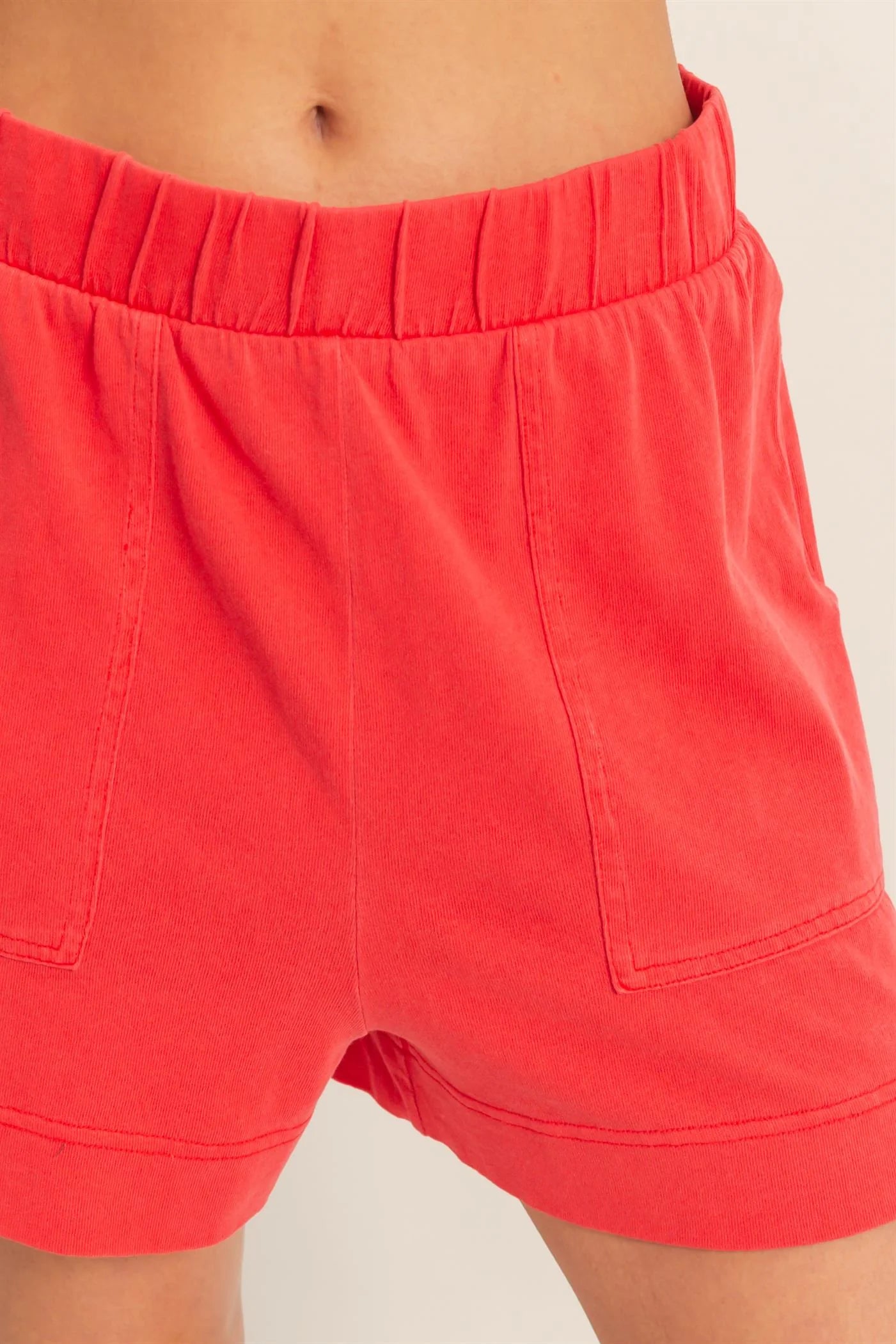 Sleeveless Round Neck and Short Set