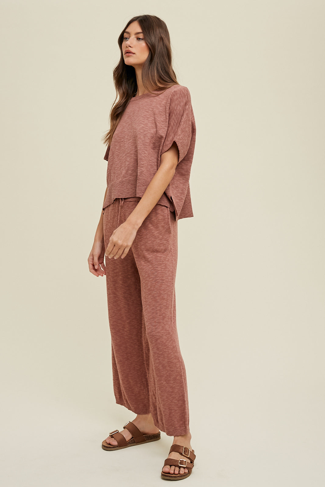 Sweater Set in Burlwood