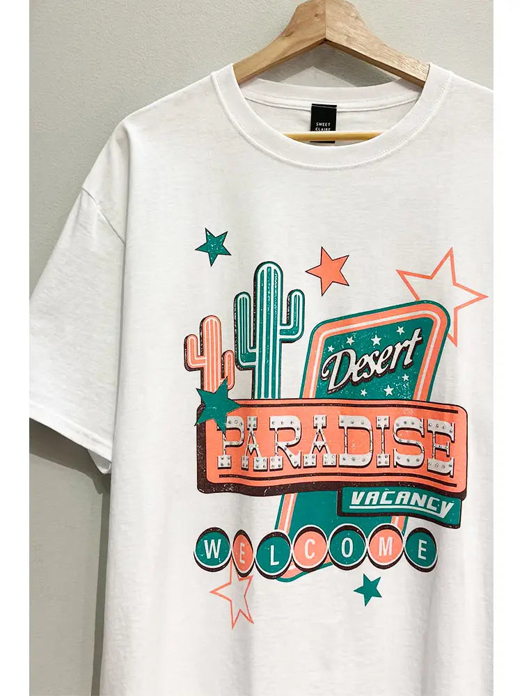 Desert Paradise Rhinestone Graphic tee