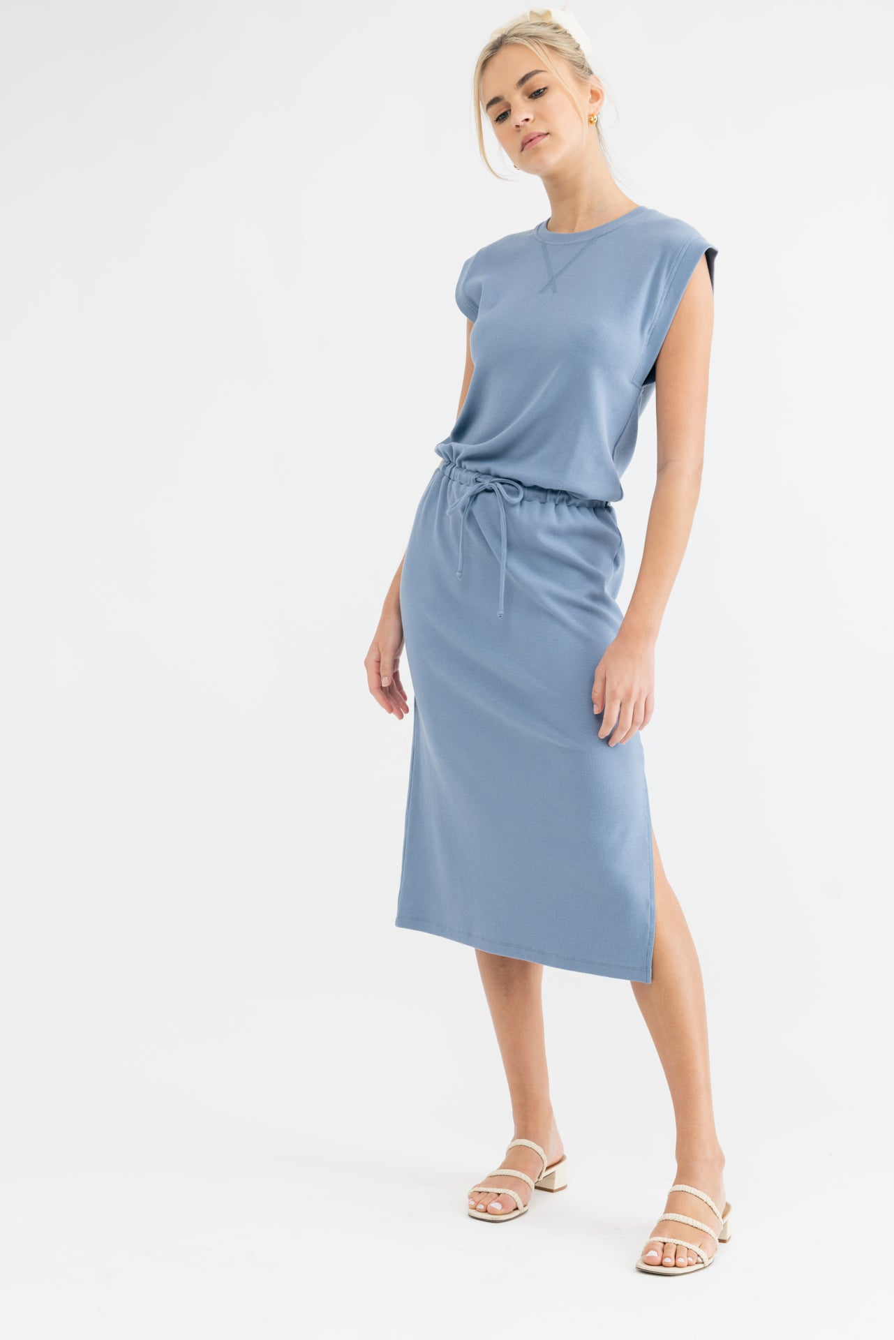 Ribbed Midi Dress available in 3 colors