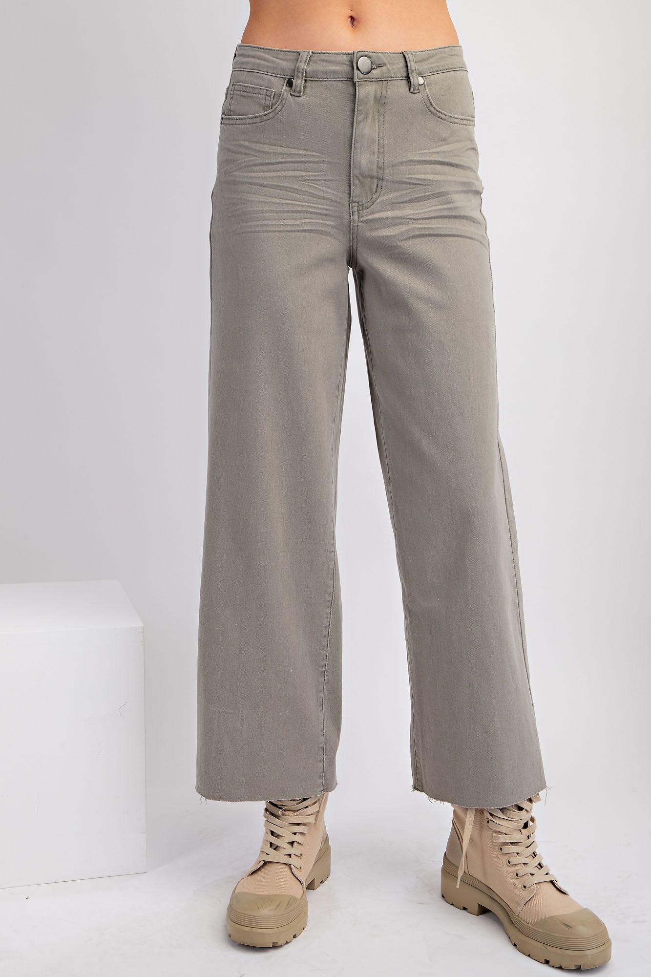 Soft Stretch High Waisted Pants 2 colors