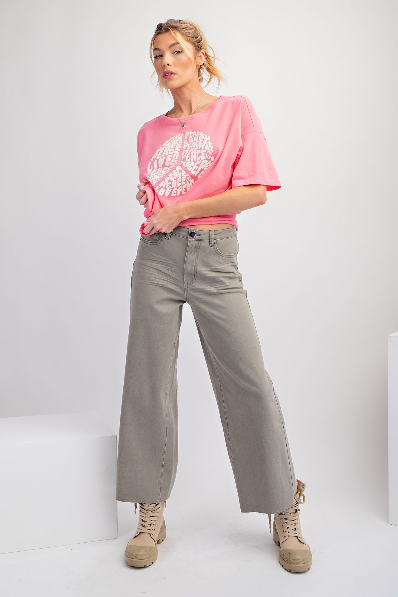 Soft Stretch High Waisted Pants 2 colors