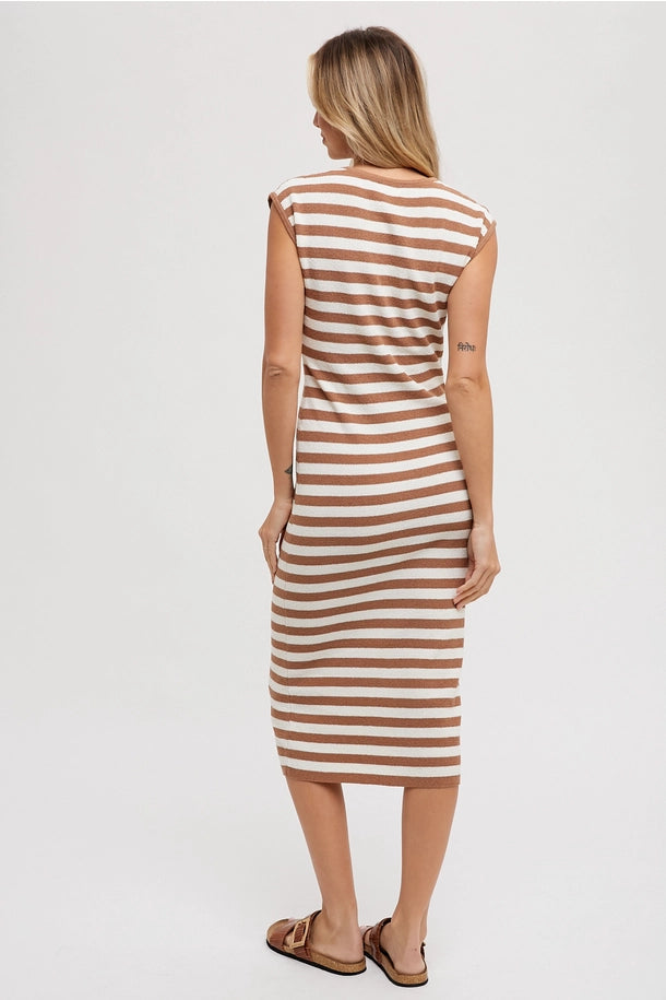 Striped Midi Dress